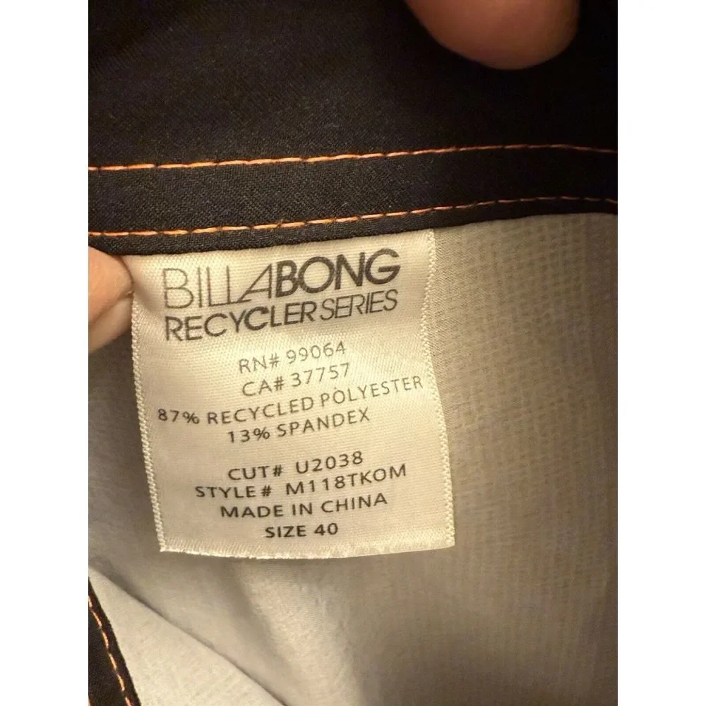 Billabong‎ Platinum X PX3 Zero-Gravity Stretch Taj Burrow Board Shorts Men's 40